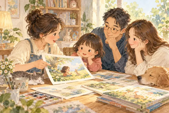 定制绘本交付规划：需求确认、样稿与文件范围