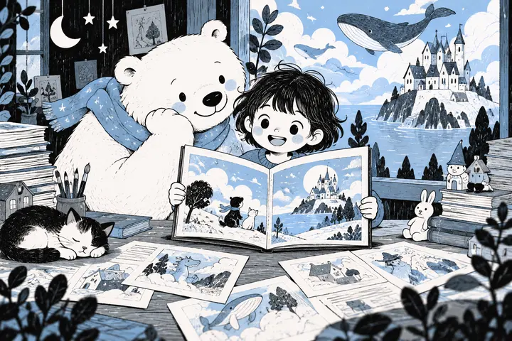 KidStory 绘本制作入门：完成故事、插画与 PDF 成品